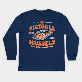 Victoria Mussels Kids Long Sleeve T-Shirt